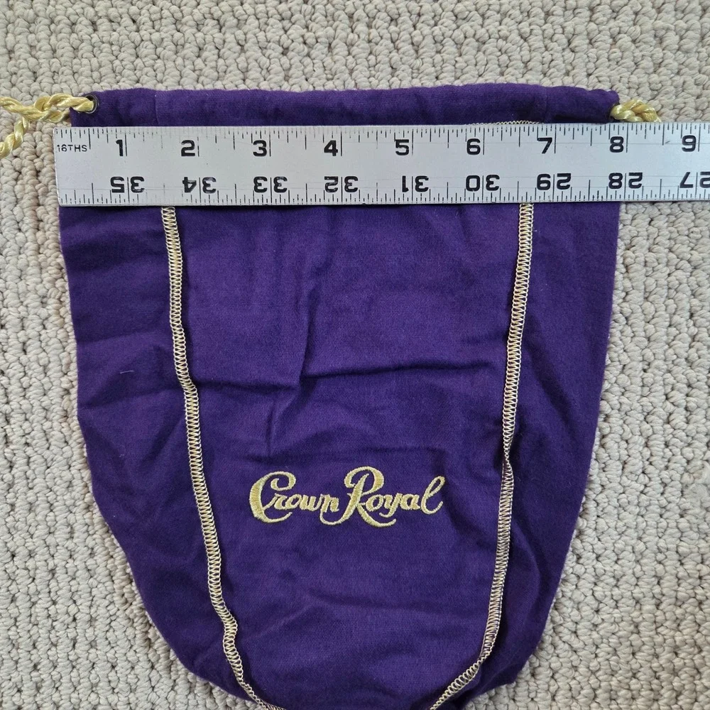 Lot 20 Crown Royal Purple Whiskey Bag Empty Drawstring Bags 8